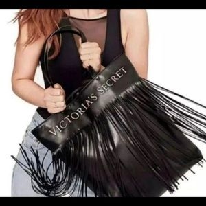 Victoria’s Secret long fringe tote bag